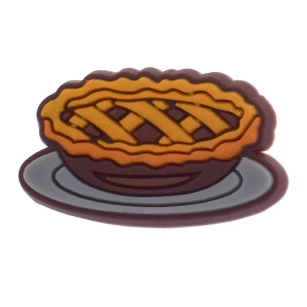 Apple pie croc charm